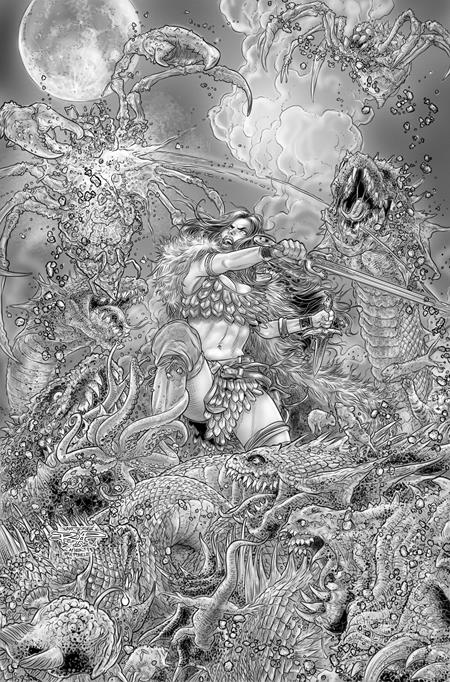 Babs #6 (of 6)  C 10 Copy Juan Jose Ryp B&w Undressed Unlock Var image