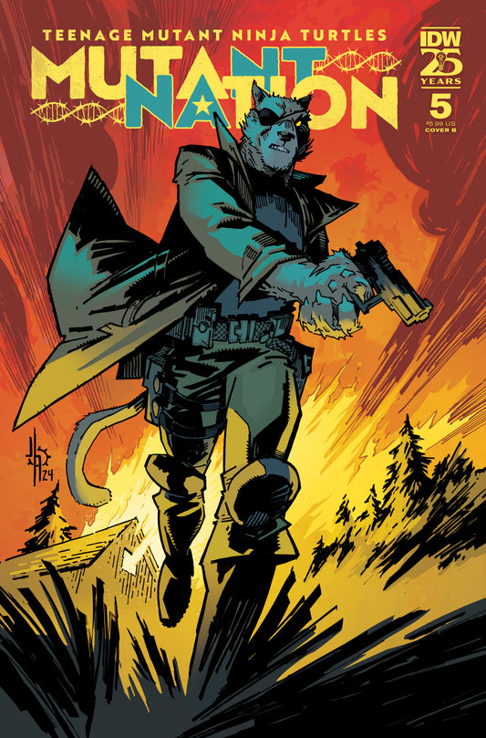 Teenage Mutant Ninja Turtles: Mutant Nation #5 Variant B (Howard) image