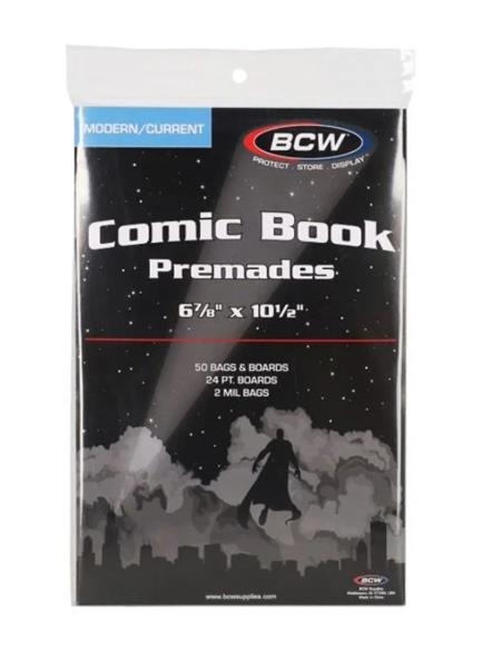 Premade Current Bag And Board (50 Pack) - Image - Comic Accessories - Image - Pop Weasel