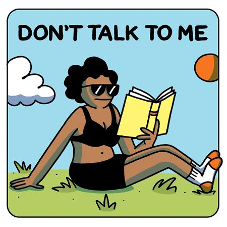 Fungirl Forever Dont Talk To Me Sticker - Collectibles - Image - Pop Weasel