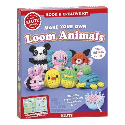 MAKE YOUR OWN LOOM ANIMALS (KLUTZ) - Childrens Books - Image - Pop Weasel