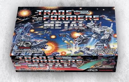 Transformers 40Th Anniversary Metal Trading Cards Collectors Set Box - Cards - Image - Pop Weasel