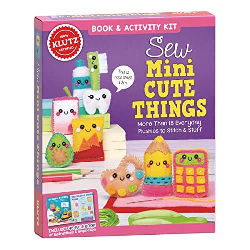 SEW MINI CUTE THINGS (KLUTZ) - Childrens Books - Image - Pop Weasel