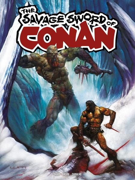 SAVAGE SWORD OF CONAN #18 CVR F LIAM SHARP FOIL VAR (MR)