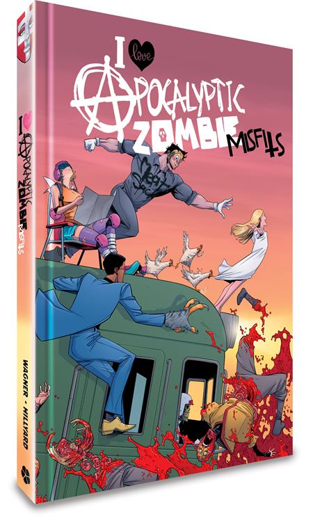 I LOVE APOCALYPTIC ZOMBIE MISFITS HC
