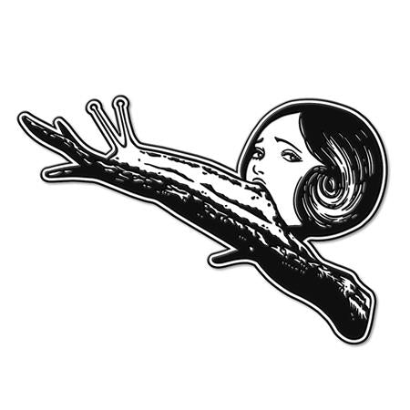 JUNJI ITO SLUG GIRL BRANCH ENAMEL PIN BADGE - Badges & Pins - Image - Pop Weasel