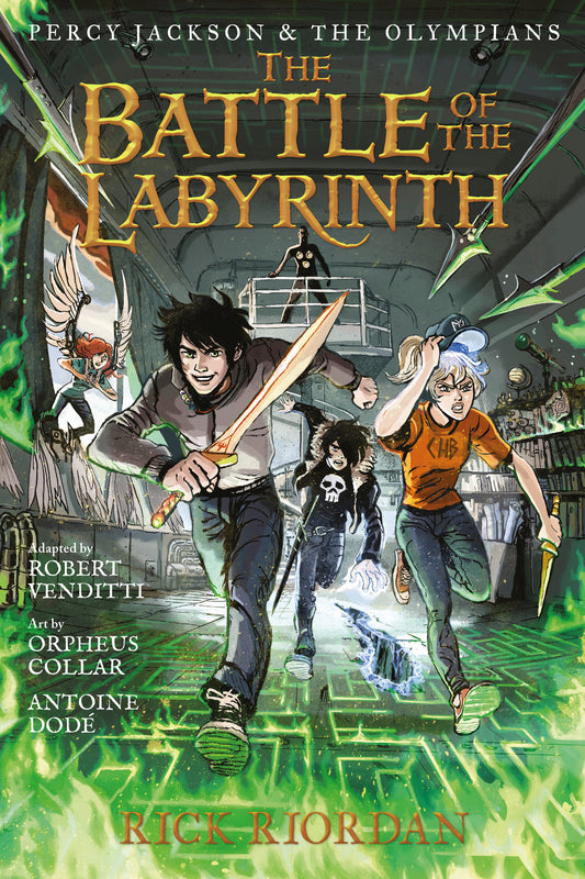 Percy Jackson and the Olympians: Battle of the Labyrinth: The Graphic Novel, The-Percy Jackson and the Olympians | TPB