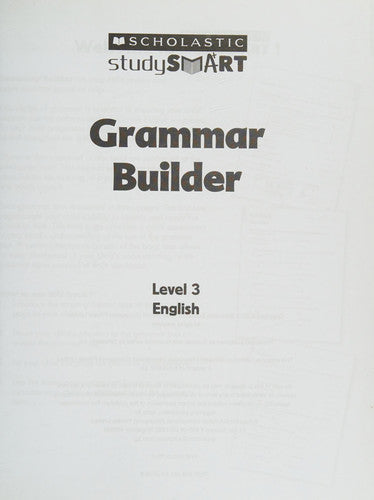 Grammar Builder Level 3 - - None - - Image - Pop Weasel
