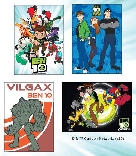 ATA-BOY BEN 10 12 MAGNET PACK (NET) - Magnets - Image - Pop Weasel