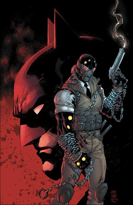 Batman #14 Cvr K Jim Lee Building Bad Foil Var (Batman Bad Seeds)