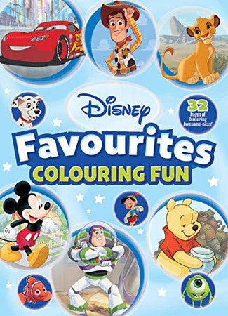 DISNEY FAVOURITES: COLOURING FUN - Childrens Books - Image - Pop Weasel