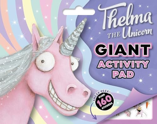 THELMA THE UNICORN: GIANT ACTIVITY PAD - Childrens Books - Image - Pop Weasel
