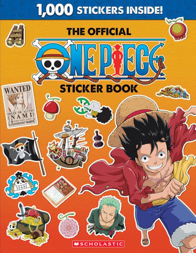 THE OFFICIAL ONE PIECE STICKER BOOK (1000 STICKERS) - Childrens Books - Image - Pop Weasel