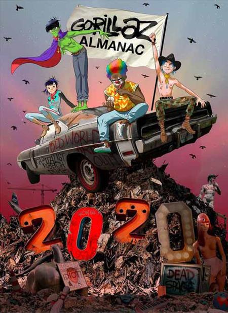 GORILLAZ ALMANAC HC - Graphic Novels - Image - Pop Weasel