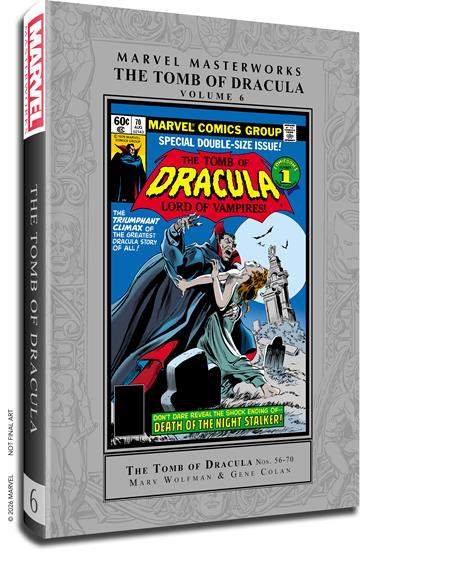MARVEL MASTERWORKS TOMB OF DRACULA HC VOL 06 GENE COLAN REGULAR EDITION - Graphic Novels - Image - Pop Weasel