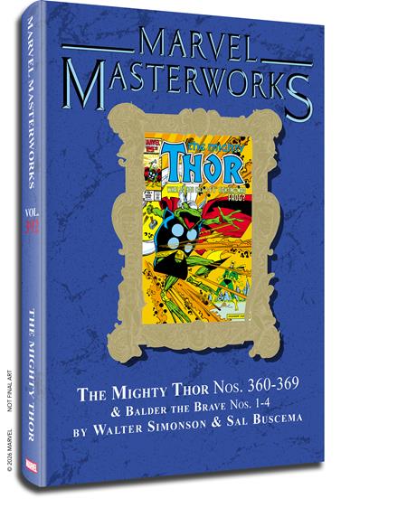 MARVEL MASTERWORKS THE MIGHTY THOR HC VOL 25 WALTER SIMONSON DIRECT MARKET EDITION CVR - Graphic Novels - Image - Pop Weasel