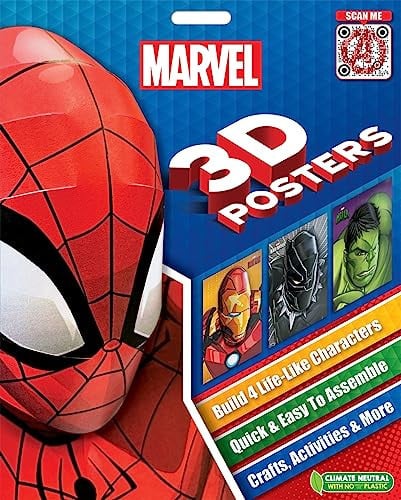 MARVEL: BUILD-YOUR-OWN 3D WALL POSTER - Posters - Image - Pop Weasel