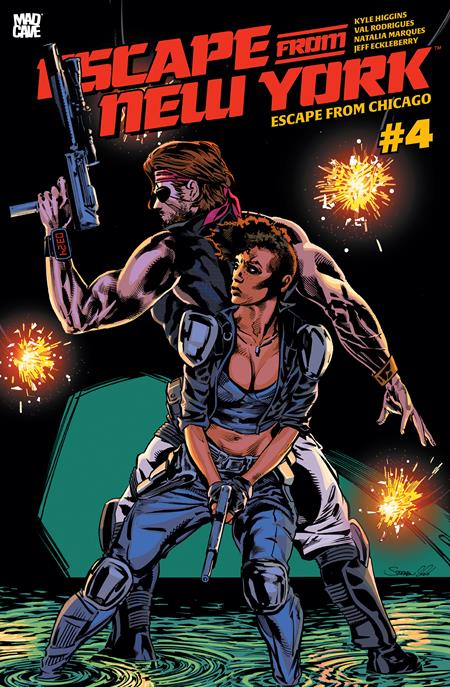 ESCAPE FROM NEW YORK ESCAPE FROM CHICAGO #4 CVR A STEPHEN MOONEY