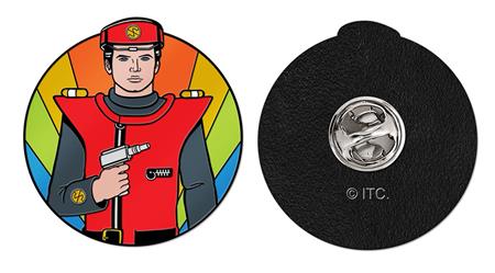 CAPTAIN SCARLET CHARACTER ENAMEL PIN BADGE - Badges & Pins - Image - Pop Weasel