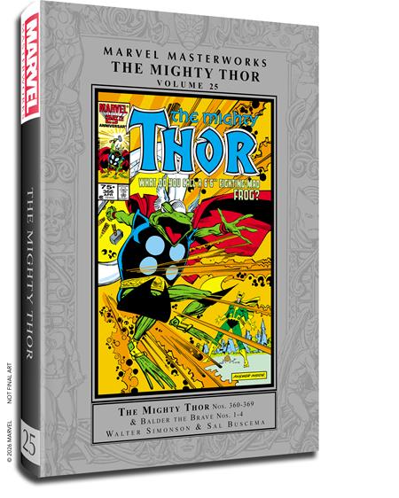 MARVEL MASTERWORKS THE MIGHTY THOR HC VOL 25 WALTER SIMIONSON REGULAR EDITION - Graphic Novels - Image - Pop Weasel