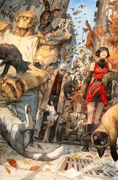 DOOM PATROL #1 Second Printing Cvr B Niko Henrichon Cardstock Var