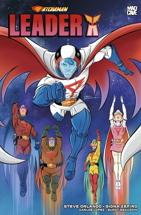 GATCHAMAN LEADER X (ONE-SHOT) CVR B DARIO BRIZUELA VAR - Comics - Image - Pop Weasel