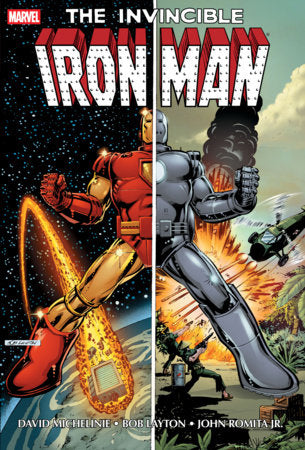 Iron Man By Michelinie, Layton & Romita Jr. Omnibus Vol. 1 Bob Layton Cover [New Printing, DM Only] | Hardcover