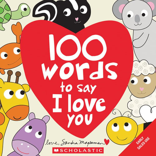 100 WORDS TO SAY I LOVE YOU - Childrens Books - Image - Pop Weasel