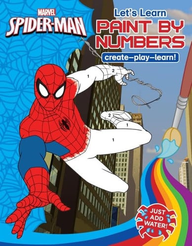 SPIDERMAN PAINT BY NUMBERS - Childrens Books - Image - Pop Weasel