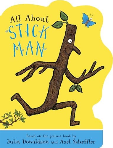 All About Stick Man BB - Childrens Books - Image - Pop Weasel