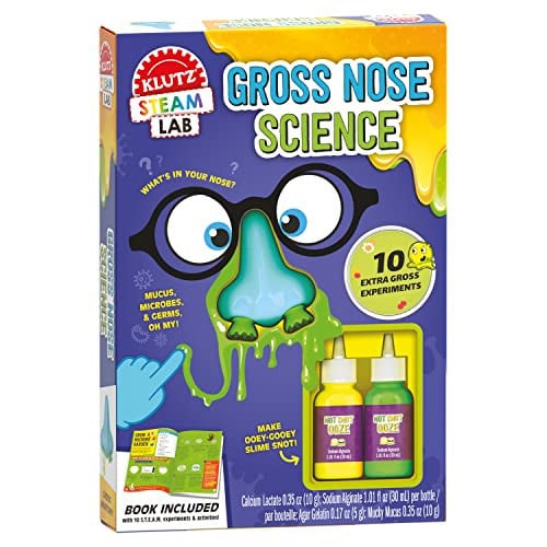 GROSS NOSE SCIENCE (KLUTZ: STEAM LAB) - Childrens Books - Image - Pop Weasel