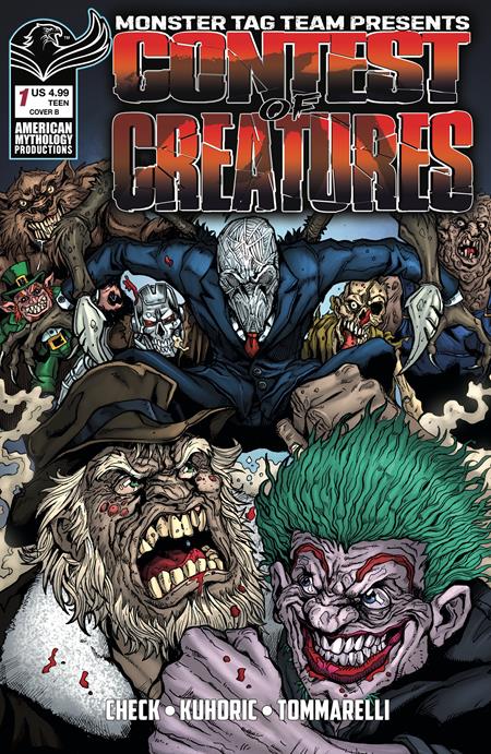 CONTEST OF CREATURES #1 CVR B PUIS CALZADA VAR (MR)