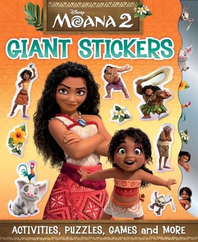 MOANA 2: GIANT STICKERS (DISNEY) - Childrens Books - Image - Pop Weasel