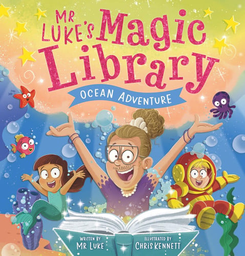 OCEAN ADVENTURE (MR LUKE'S MAGIC LIBRARY - Childrens Books - Image - Pop Weasel