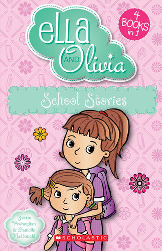 SCHOOL STORIES (ELLA AND OLIVIA: 4 BOOKS IN 1) - Childrens Books - Image - Pop Weasel