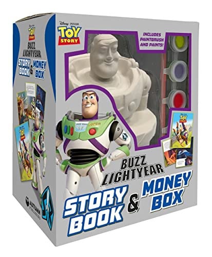 BUZZ LIGHTYEAR: STORYBOOK & MONEY BOX (DISNEY PIXAR: TOY STORY) - Childrens Books - Image - Pop Weasel