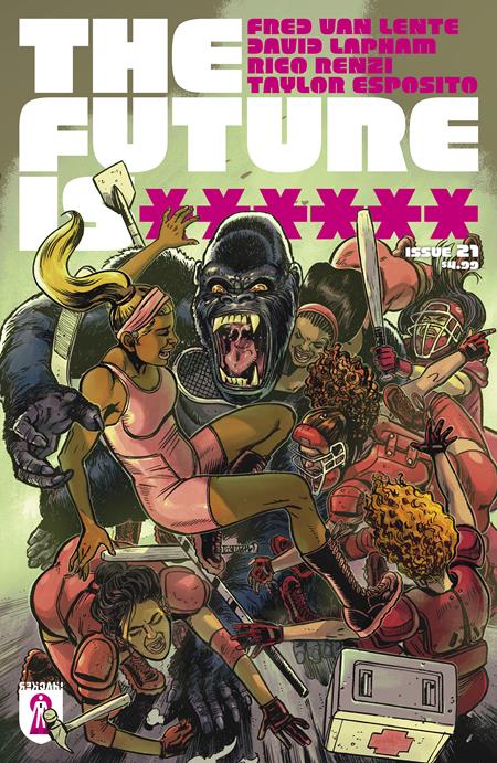FUTURE IS ****** #21 CVR B DAVID LAPHAM VAR (MR)