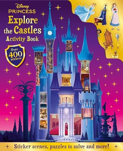EXPLORE THE CASTLES: ACTIVITY BOOK (DISNEY PRINCESS) - Childrens Books - Image - Pop Weasel