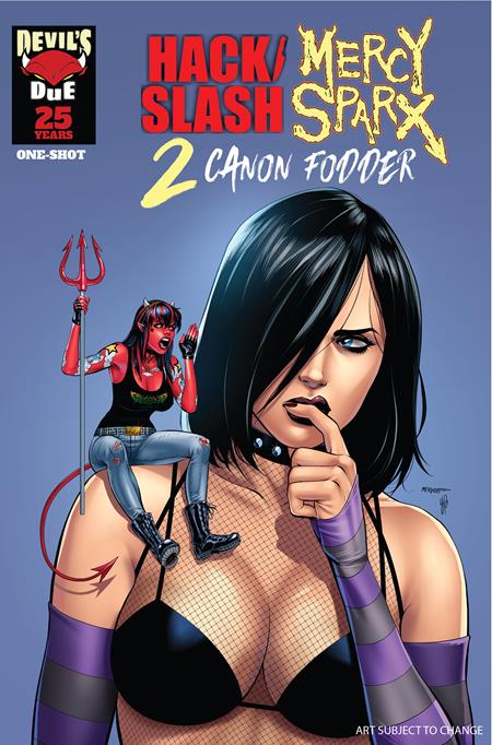 HACK SLASH MERCY SPARX CANON FODDER #1 (ONE SHOT) CVR C MATT MERHOFF VAR (MR)