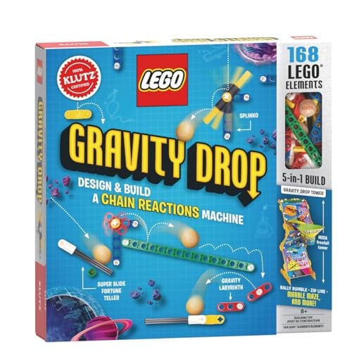 LEGO: CHAIN REACTIONS 2: GRAVITY DROP (KLUTZ) - Childrens Books - Image - Pop Weasel