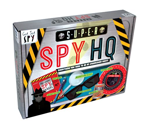 SUPER SPY HQ  (GET SET SPY) - Childrens Books - Image - Pop Weasel
