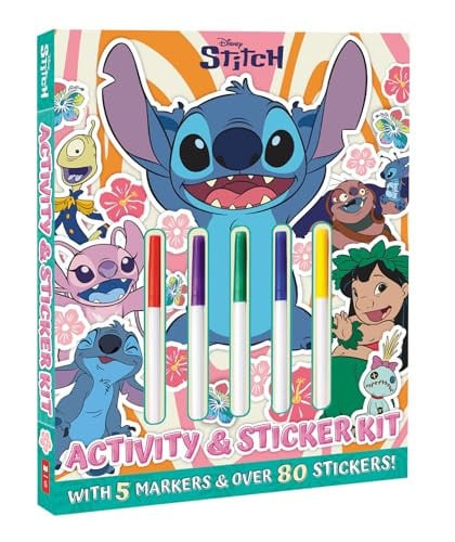 STITCH: ACTIVITY AND STICKER KIT (DISNEY) - Childrens Books - Image - Pop Weasel