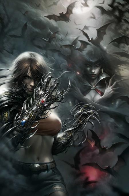 Vampirella X Witchblade Special #1 | One Shot Cvr P Francesco Mattina Foil Virgin Var