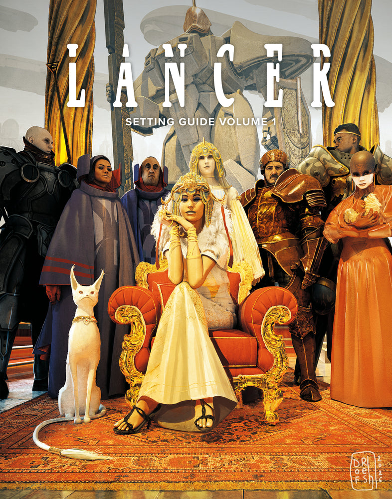 LANCER: Setting Guide Volume 1 | Hardcover - Graphic Novels - Image - Pop Weasel
