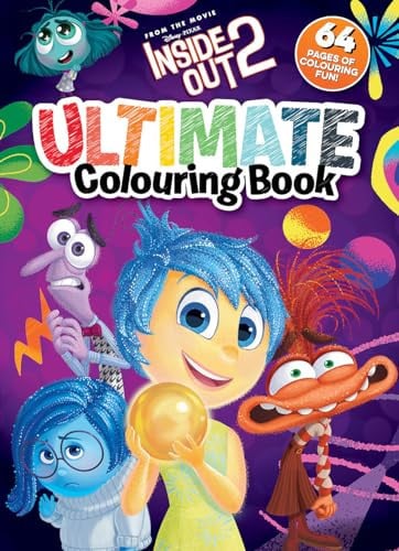 INSIDE OUT 2: ULTIMATE COLOURING BOOK (DISNEY PIXAR) - Childrens Books - Image - Pop Weasel