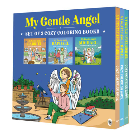 My Gentle Angel: Set of 3 Cozy Coloring Books - Books - Image - Pop Weasel