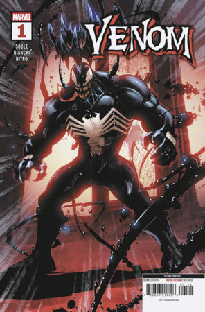 VENOM #1 TOMMASO BIANCHI 2ND PRINTING VARIANT
