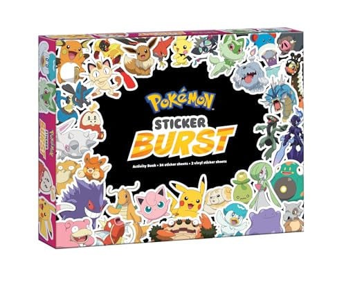 POKEMON: STICKER BURST - Childrens Books - Image - Pop Weasel