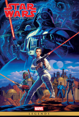 Star Wars: The Original Marvel Years Omnibus Vol. 2 Greg Hildebrandt Cover [New Printing, DM Only] | Hardcover