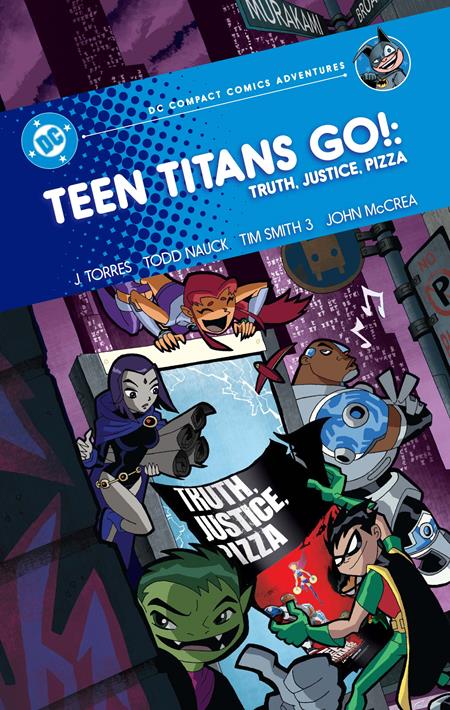 TEEN TITANS GO TRUTH JUSTICE PIZZA TP (DC COMPACT COMICS ADVENTURES) - Graphic Novels - Image - Pop Weasel